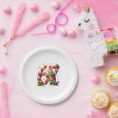 Funny 67 Meme Turtle Christmas PJm Men Women Famil Pappteller (Party)