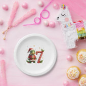 Funny 67 Meme Turtle Christmas PJm Men Women Famil Pappteller (Party)