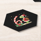 Funny 67 Meme Turtle Christmas PJm Men Women Famil Untersetzer (angewinkelt)