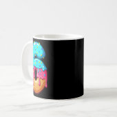 Funny 67 Number 6 Ice Cream Drip Meme Matching Gro Kaffeetasse (Vorderseite Links)