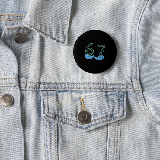 Funny 67 Number Meme Dna Replication Molecular Sci Button (Beispiel)