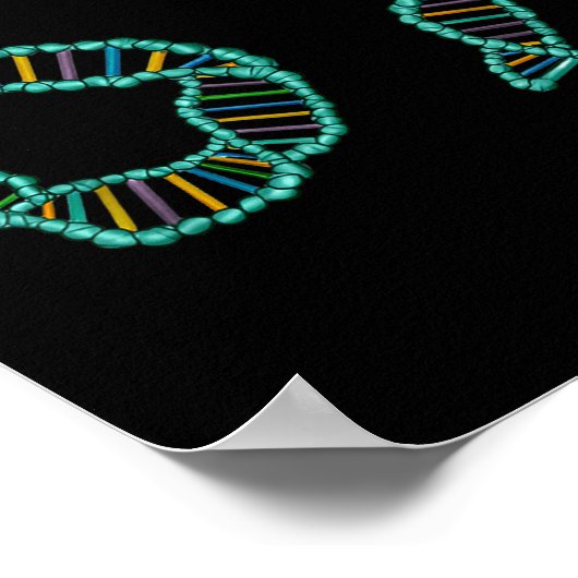 Funny 67 Number Meme Dna Replication Molecular Sci Poster (Ecke)