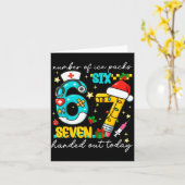 Funny 67 School Nurse Christmas Six Seven School N Karte (Gelbe Blume)