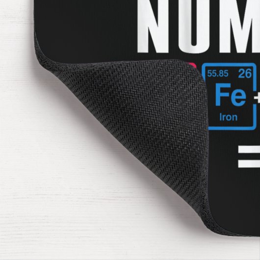 Funny 67 Sechs sieben Matching Elements regelmäßig Mousepad (Ecke)