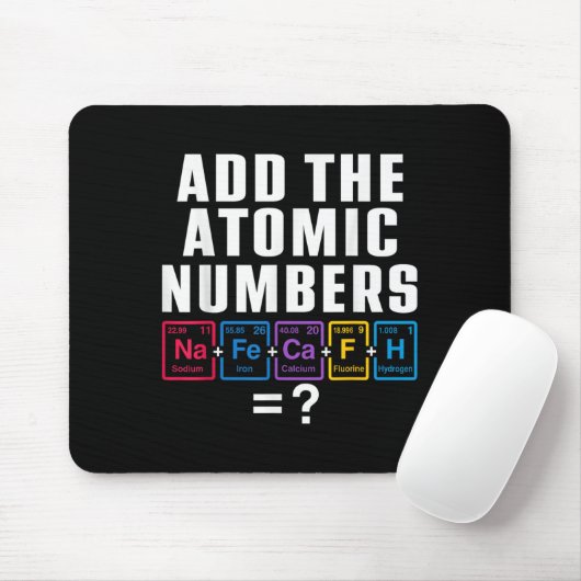 Funny 67 Sechs sieben Matching Elements regelmäßig Mousepad (Mit Mouse)