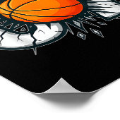 Funny 67 Six Seven Basketball 6 7 Meme Gen Alpha  Poster (Ecke)