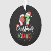 Funny 67 Six Seven Brianrot Christmas Squad Ornament (Vorderseite)