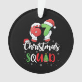 Funny 67 Six Seven Brianrot Christmas Squad Ornament (Vorderseite)