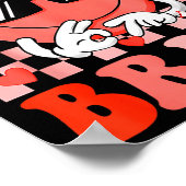 Funny 67 Six Seven Bruh Valentine 6 7 Meme Love Wo Poster (Ecke)