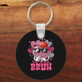 Funny 67 Six Seven Bruh Valentine 6 7 Meme Love Wo Schlüsselanhänger (Vorderseite)