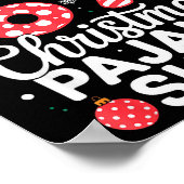 Funny 67 Six Seven Meme Brainrot Cringe Christmas  Poster (Ecke)