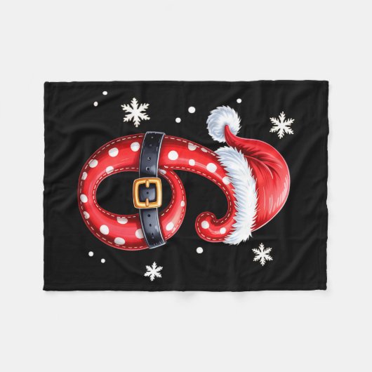 Funny 67 Six Seven Meme Couple Matching Christmas  Fleecedecke (Vorderseite (Horizontal))