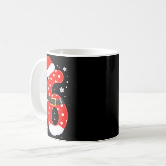 Funny 67 Six Seven Meme Couple Matching Christmas Kaffeetasse (Vorderseite Links)