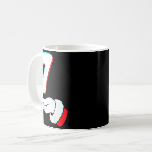Funny 67 Six Seven Meme Couple Matching Christmas  Kaffeetasse (Vorderseite Links)