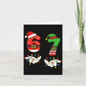 Funny 67 Six Seven Meme Couple Matching Christmas Karte (Vorderseite)