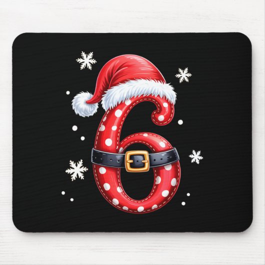 Funny 67 Six Seven Meme Couple Matching Christmas Mousepad (Vorne)