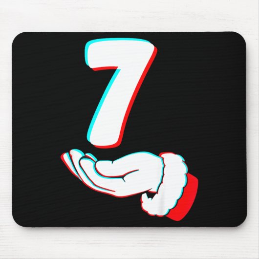 Funny 67 Six Seven Meme Couple Matching Christmas Mousepad (Vorne)