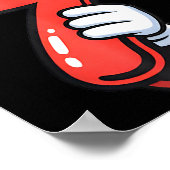 Funny 67 Six Seven Meme Couple Matching Christmas Poster (Ecke)