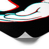 Funny 67 Six Seven Meme Couple Matching Christmas Poster (Ecke)