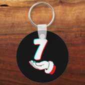 Funny 67 Six Seven Meme Couple Matching Christmas Schlüsselanhänger (Vorderseite)