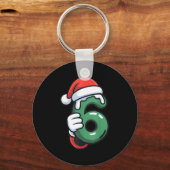 Funny 67 Six Seven Meme Couple Matching Christmas  Schlüsselanhänger (Vorderseite)