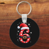 Funny 67 Six Seven Meme Couple Matching Christmas  Schlüsselanhänger (Vorderseite)