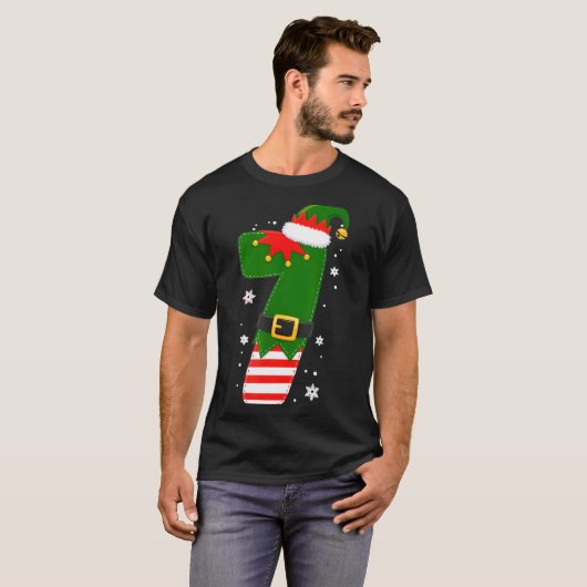 Funny 67 Six Seven Meme Couple Matching Christmas T-Shirt (Vorne ganz)