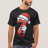 Funny 67 Six Seven Meme Couple Matching Christmas T-Shirt (Vorderseite)
