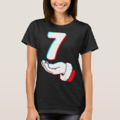 Funny 67 Six Seven Meme Couple Matching Christmas T-Shirt (Vorderseite)