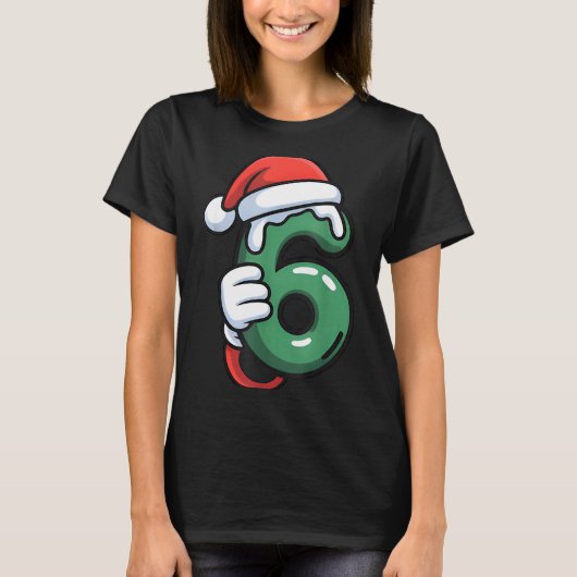 Funny 67 Six Seven Meme Couple Matching Christmas T-Shirt (Vorderseite)