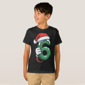 Funny 67 Six Seven Meme Couple Matching Christmas T-Shirt (Vorne ganz)