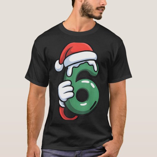 Funny 67 Six Seven Meme Couple Matching Christmas T-Shirt (Vorderseite)