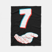 Funny 67 Six Seven Meme Couple Matching Halloween Fleecedecke (Vorderseite)