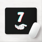 Funny 67 Six Seven Meme Couple Matching Halloween  Mousepad (Mit Mouse)
