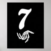 Funny 67 Six Seven Meme Couple Matching Halloween  Poster (Vorne)