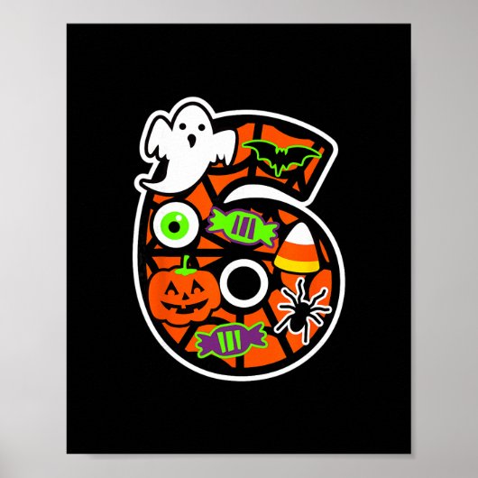 Funny 67 Six Seven Meme Couple Matching Halloween  Poster (Vorne)