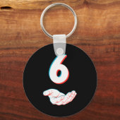 Funny 67 Six Seven Meme Couple Matching Halloween Schlüsselanhänger (Vorderseite)