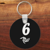 Funny 67 Six Seven Meme Couple Matching Halloween Schlüsselanhänger (Vorderseite)
