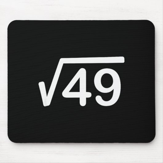 Funny 67 Six Seven Meme Square Root Couple Matchin Mousepad (Vorne)