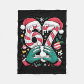 Funny 67 Six Seven Soccer Goalkeeper Funny Meme Ch Fleecedecke (Vorderseite)