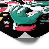 Funny 67 Six Seven Soccer Goalkeeper Funny Meme Ch Poster (Ecke)