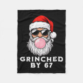 Funny 67 Six Seven Xmas Meme Brainrot 67 Ed By 67 Fleecedecke (Vorderseite)