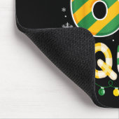 Funny 67 Squad Candy Cane Santa Hat Christmas Men Mousepad (Ecke)