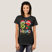 Funny 67 Squad Candy Cane Santa Hat Christmas Men T-Shirt (Vorne ganz)