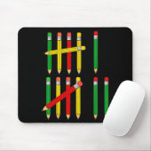 Funny 67 Tally Marks Math For Teachers Students Si Mousepad (Mit Mouse)