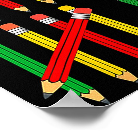 Funny 67 Tally Marks Math For Teachers Students Si Poster (Ecke)