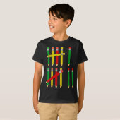 Funny 67 Tally Marks Math For Teachers Students Si T-Shirt (Vorne ganz)