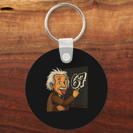 Funny 67 Teacher Humor Gift For Students  Schlüsselanhänger (Vorderseite)