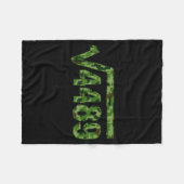 Funny 67 Trendy Square Root 4489 Camo Tee  Fleecedecke (Vorderseite (Horizontal))