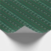 Funny 67 Ugly Christmas Sweater Party 6 7 Geschenkpapier (Ecke)